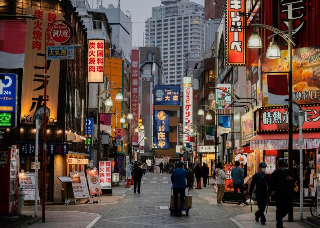 rue au Japon