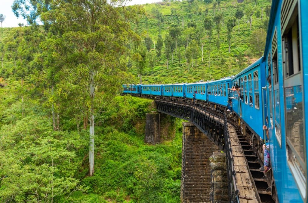 train au Sri Lanka