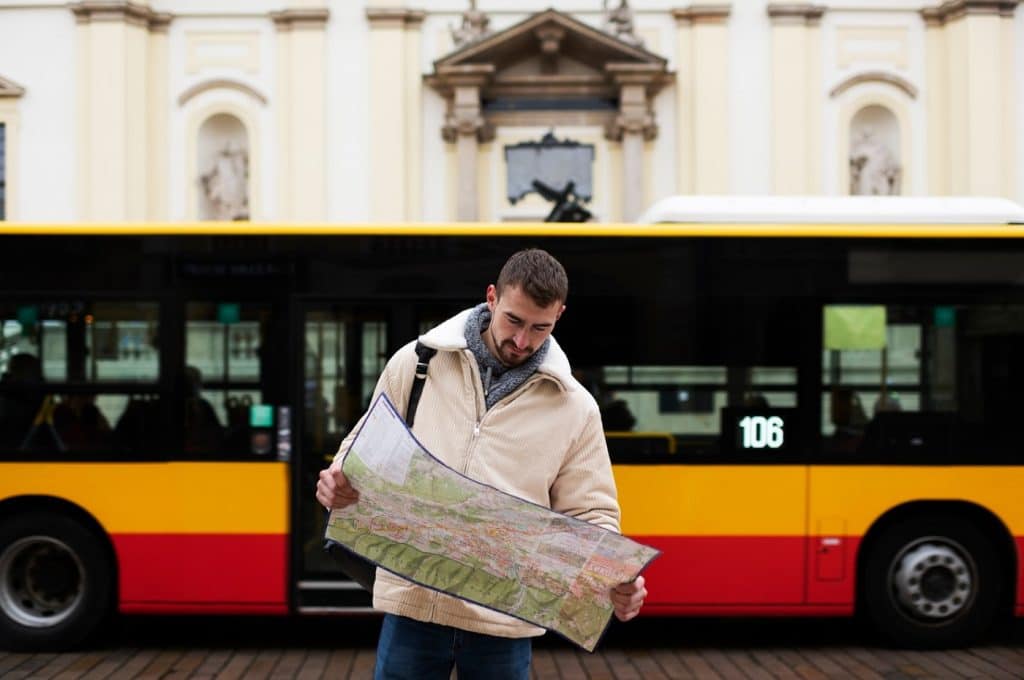bus pour les touristes