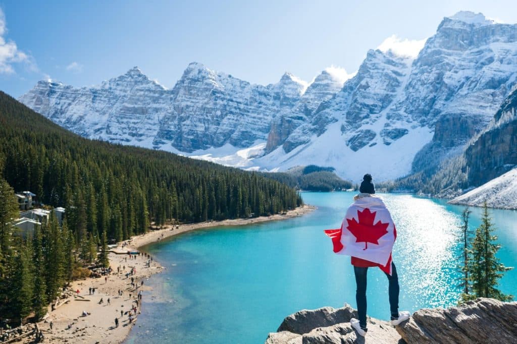 touristes canadiens